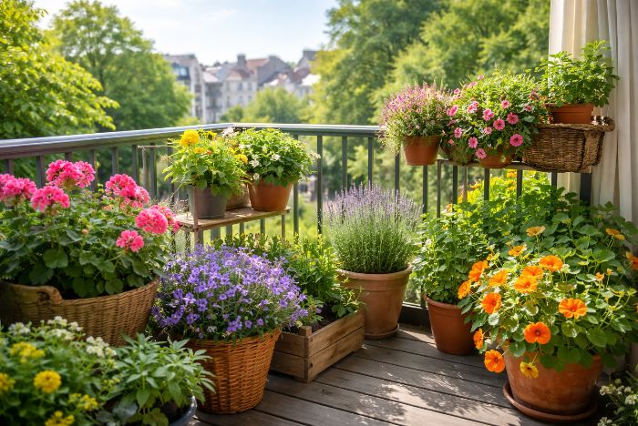 De beste planten voor een balkon